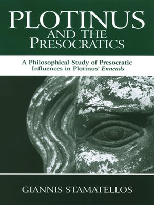 cover image of Plotinus and the Presocratics